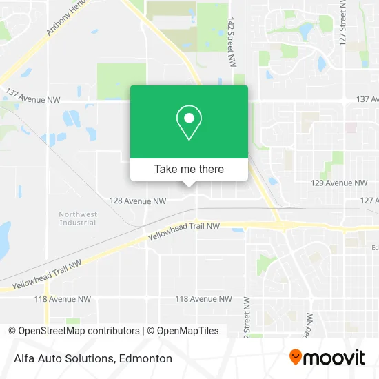 Alfa Auto Solutions map