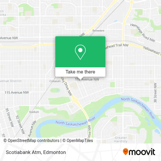 Scotiabank Atm map
