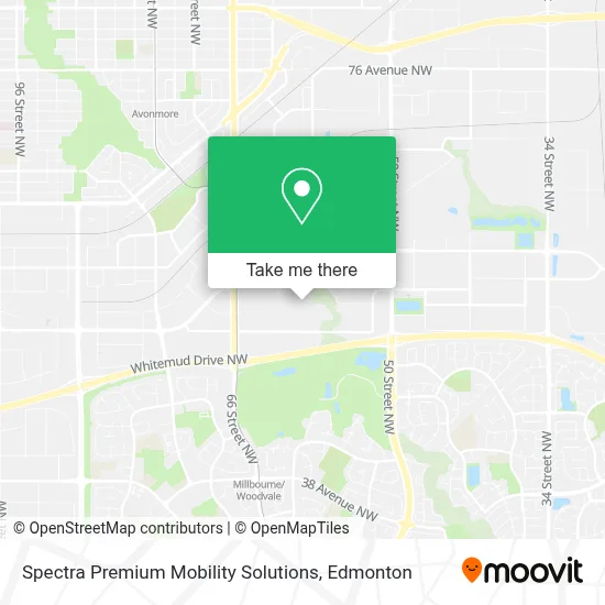 Spectra Premium Mobility Solutions map