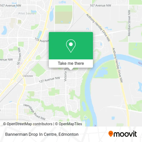 Bannerman Drop In Centre map