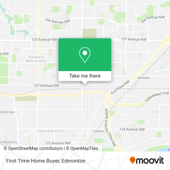 First Time Home Buyer map