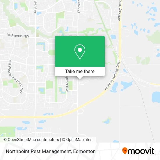 Northpoint Pest Management map
