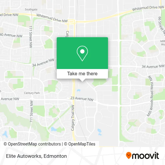 Elite Autoworks map