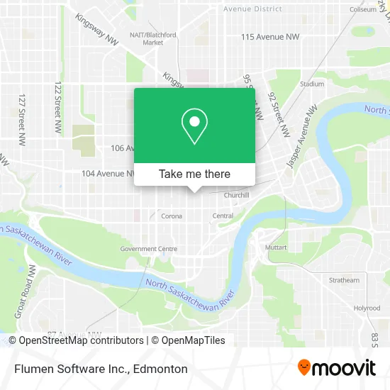 Flumen Software Inc. map