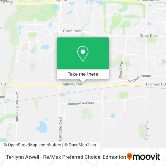 Terilynn Atwell - Re / Max Preferred Choice map