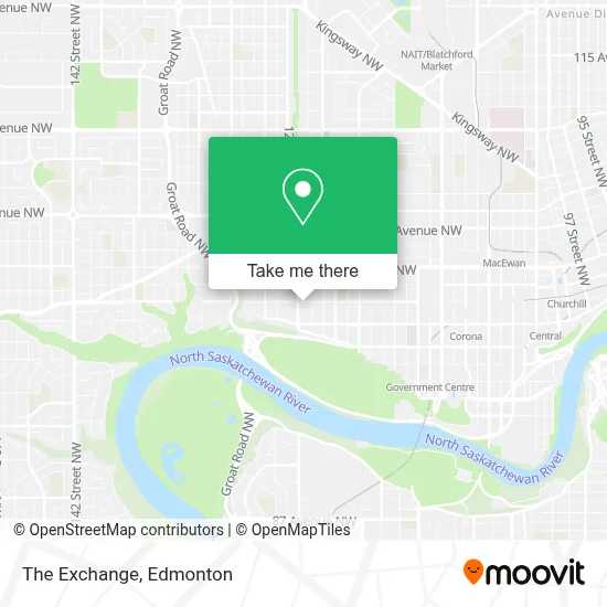 The Exchange map