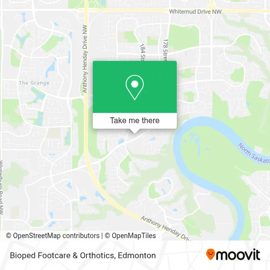 Bioped Footcare & Orthotics map