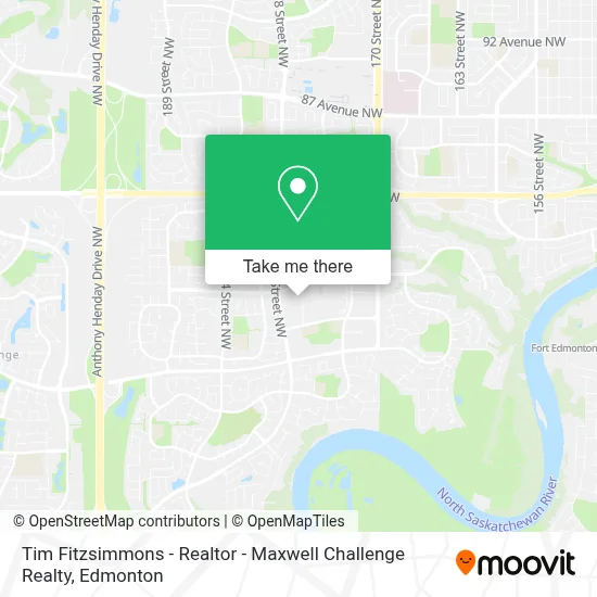 Tim Fitzsimmons - Realtor - Maxwell Challenge Realty map