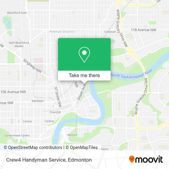 Crew4 Handyman Service map