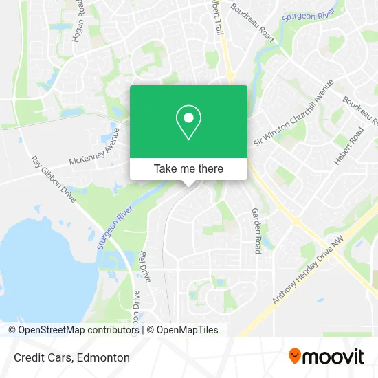 Credit Cars map