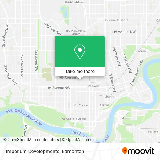 Imperium Developments map