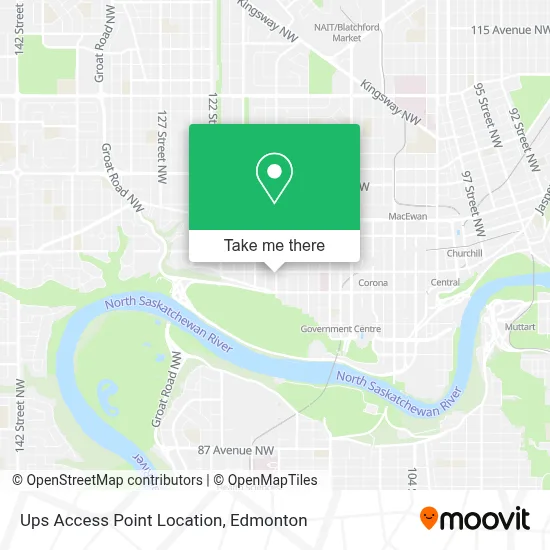 Ups Access Point Location plan