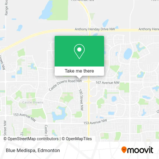 Blue Medispa map