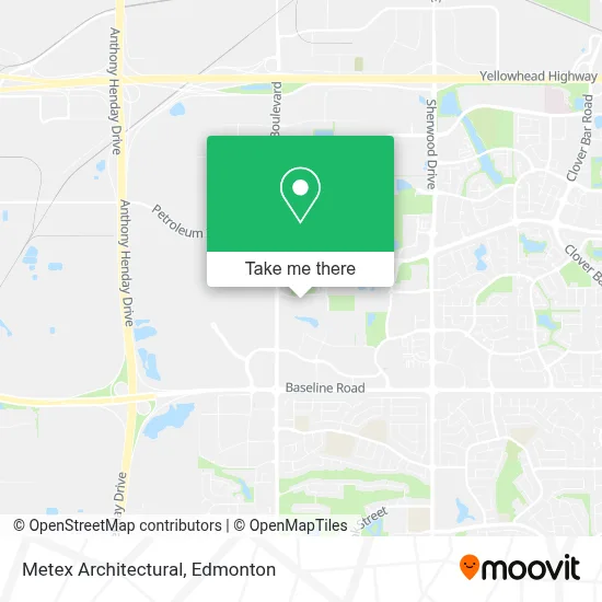 Metex Architectural map