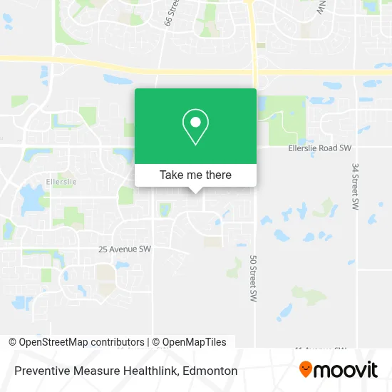 Preventive Measure Healthlink map