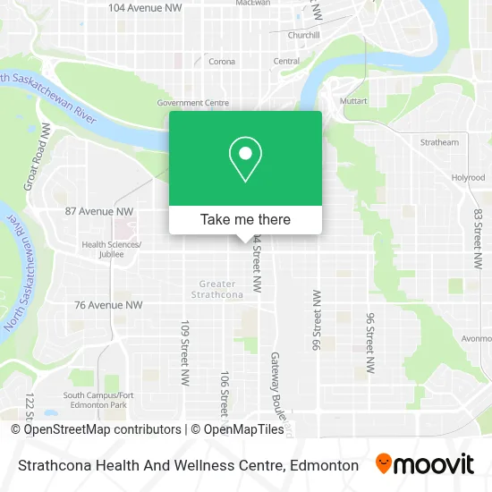 Strathcona Health And Wellness Centre map