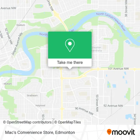 Mac's Convenience Store map