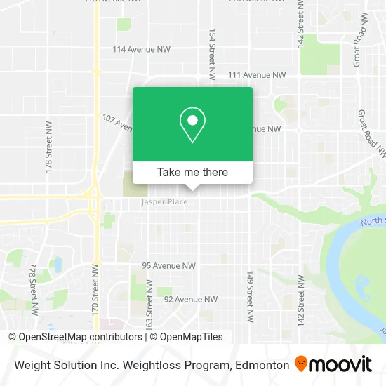 Weight Solution Inc. Weightloss Program map