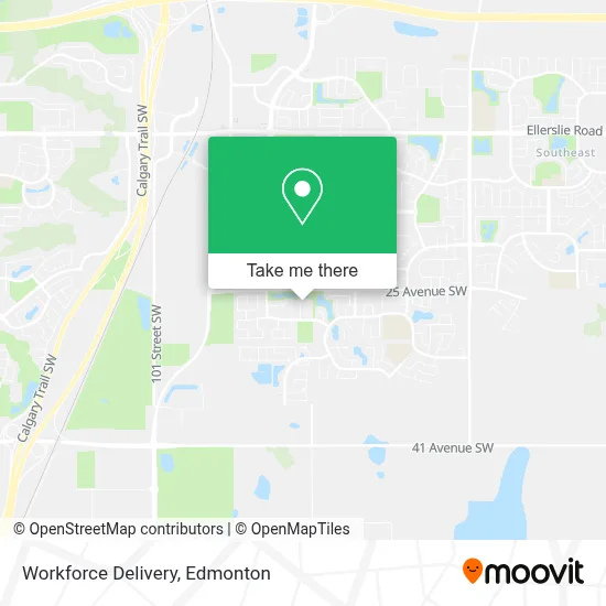 Workforce Delivery map