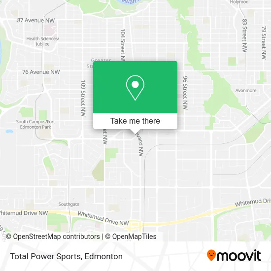 Total Power Sports map