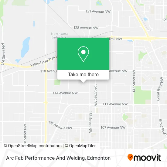 Arc Fab Performance And Welding map