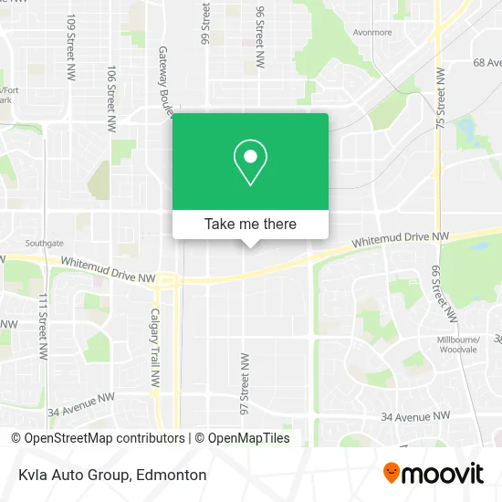 Kvla Auto Group map