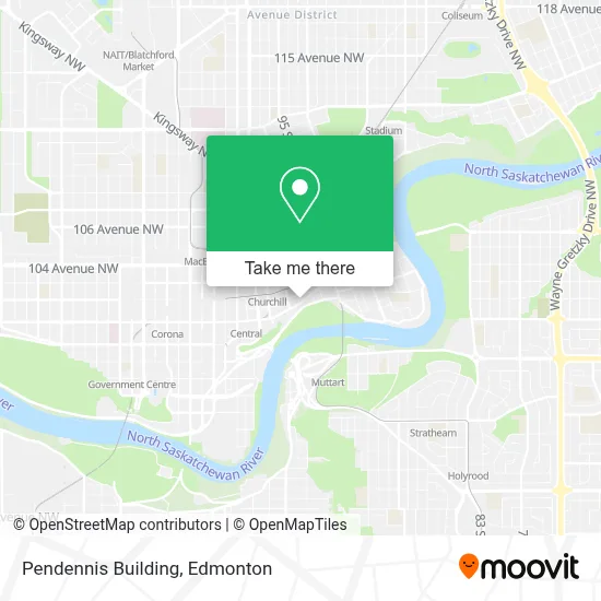 Pendennis Building map