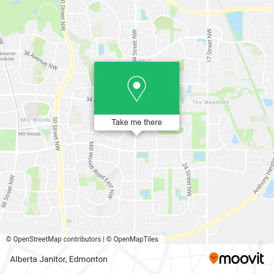 Alberta Janitor map