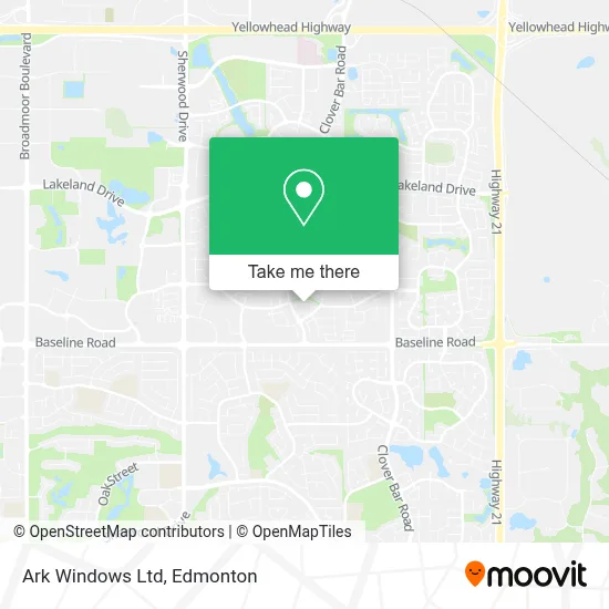 Ark Windows Ltd map