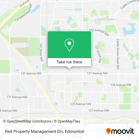 Reit Property Management Div map