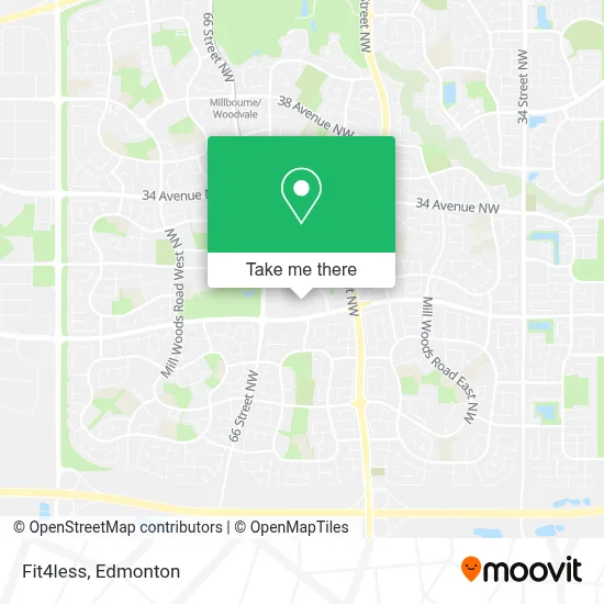 Fit4less map