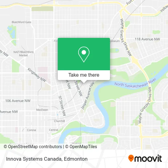 Innova Systems Canada map