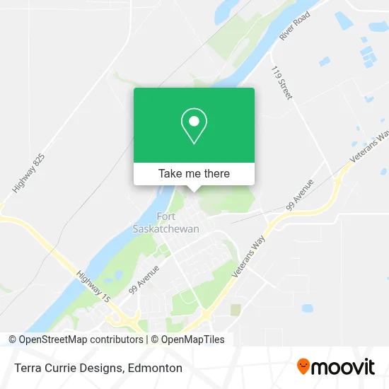Terra Currie Designs map