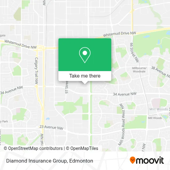 Diamond Insurance Group map