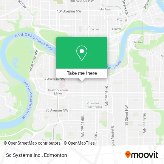 Sc Systems Inc. map