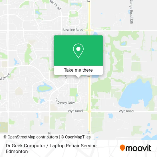 Dr Geek Computer / Laptop Repair Service map