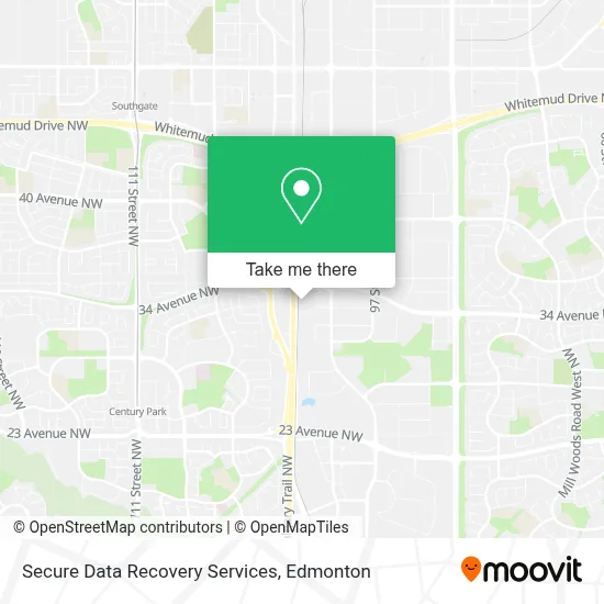 Secure Data Recovery Services map