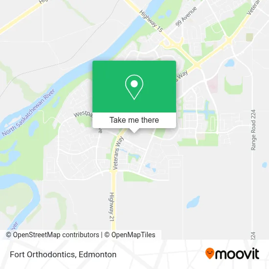 Fort Orthodontics map