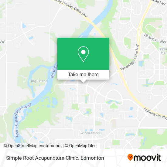 Simple Root Acupuncture Clinic map