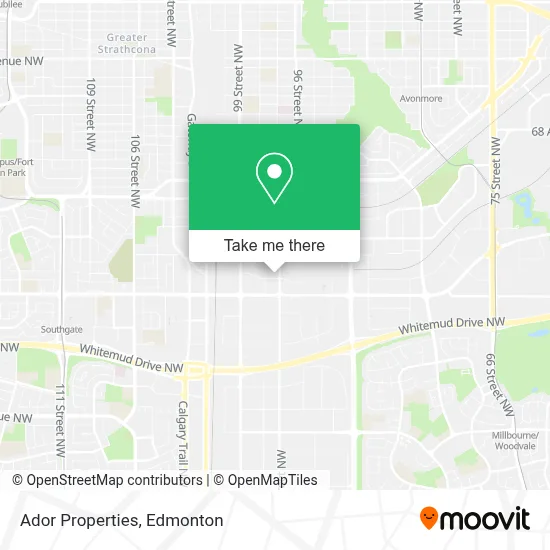 Ador Properties map