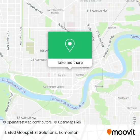 Lat60 Geospatial Solutions map
