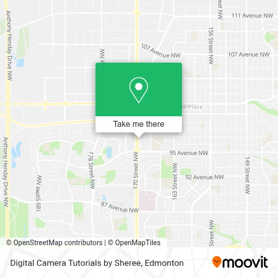 Digital Camera Tutorials by Sheree map