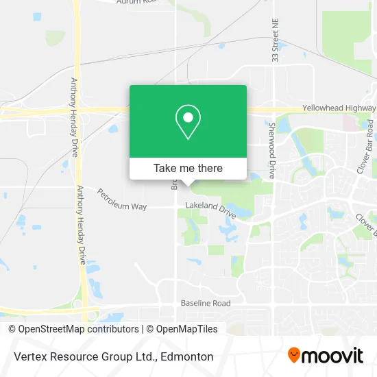 Vertex Resource Group Ltd. map