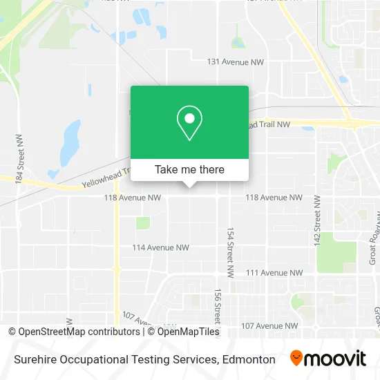 Surehire Occupational Testing Services map
