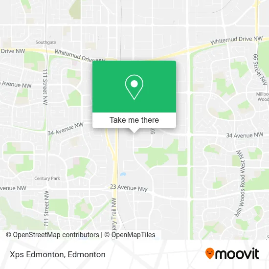 Xps Edmonton map