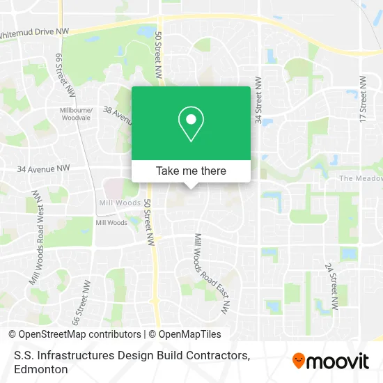 S.S. Infrastructures Design Build Contractors map