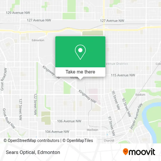 Sears Optical map