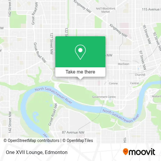 One XVII Lounge map