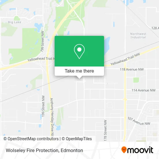 Wolseley Fire Protection map
