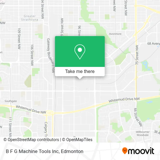 B F G Machine Tools Inc map